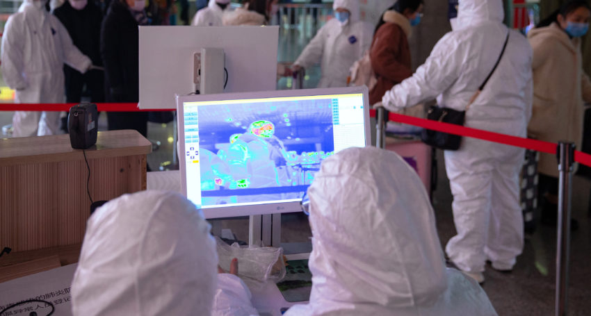 Investigators believe the virus most likely came from bats. (Photo by Su Yang / Costfoto/Sipa USA)