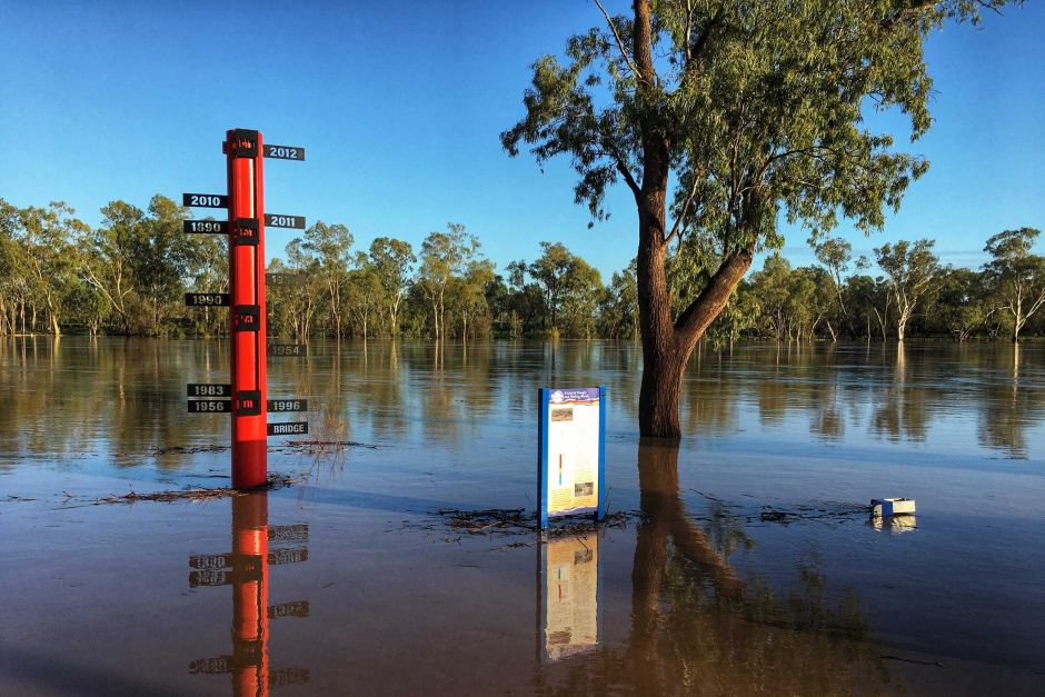 Thumbnail for Emergency declared as river rises in St George