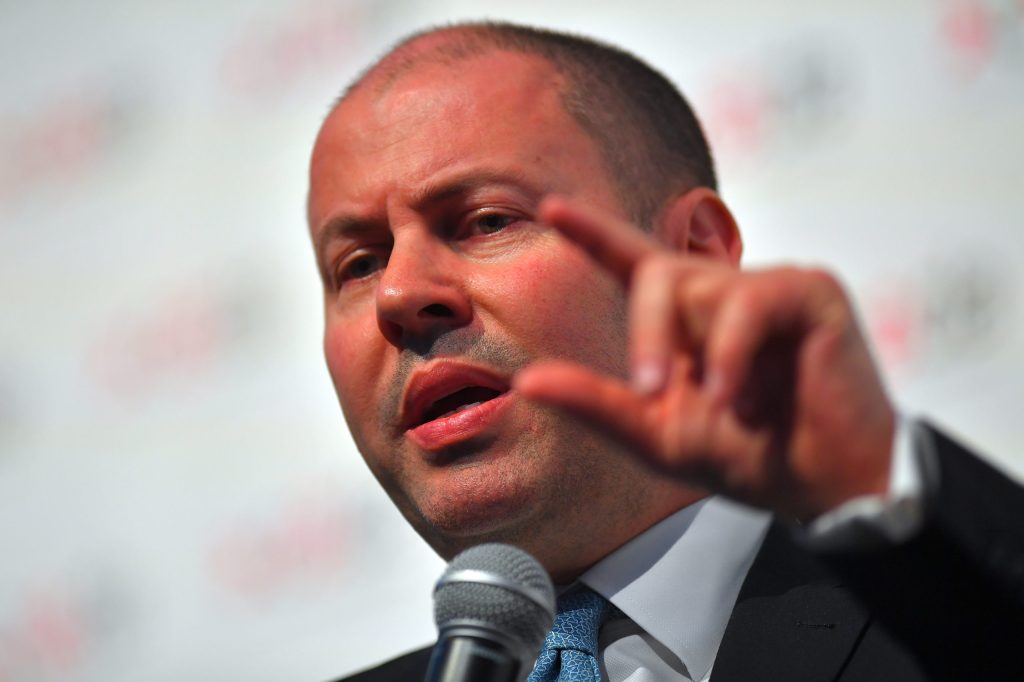 Federal Treasurer Josh Frydenberg (Photo: Steven Saphore/AAP PHOTOS)