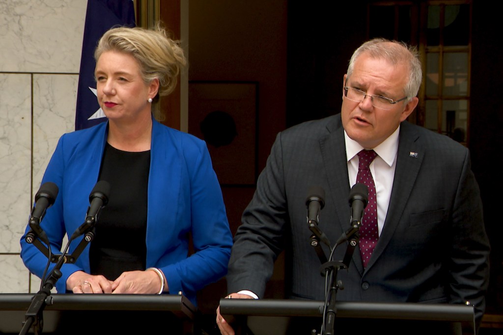 The sports funding scandal surrounding Bridget McKenzie has not helped the coalition's poll results. Photo: AAP Image/Marc Tewksbury