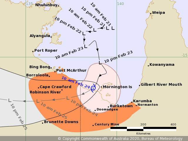 Thumbnail for Queensland hit with cyclone in the far north, floods in the southwest