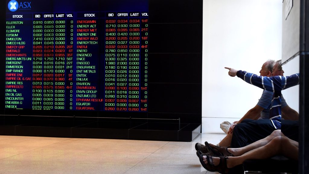 Thumbnail for Aussie shares gain on sign of cooling labour market