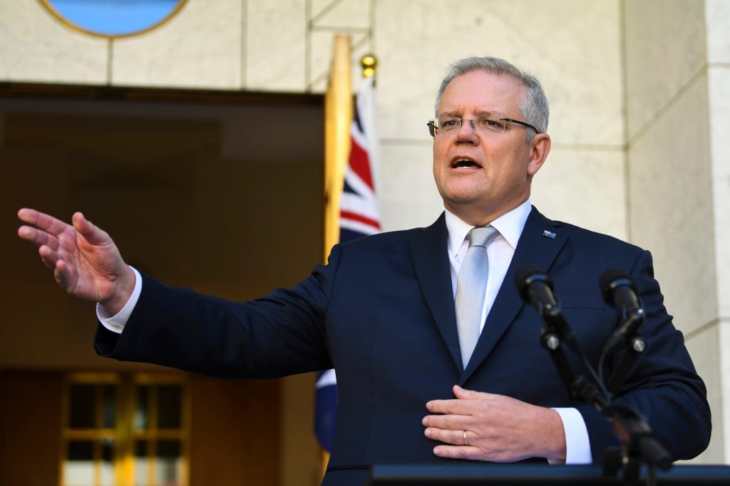 Thumbnail for Morrison’s fortunes on the rise as he doubles up Albo as preferred PM