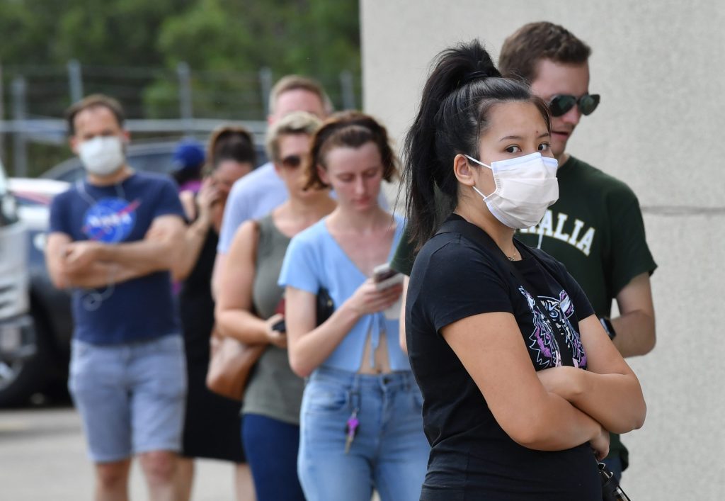 The council elections and by-elections were held under extraordinary conditions. (Photo: Darren England/AAP PHOTOS)