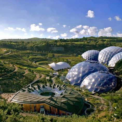Cornwall's Project Eden has been turned from an old mine into a popular tourist park.
