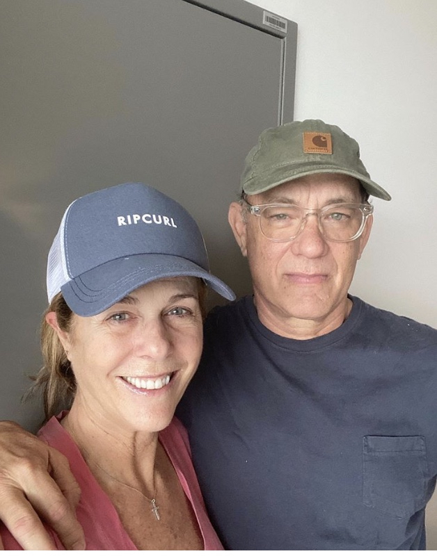 A photo Tom Hanks posted on social media today.