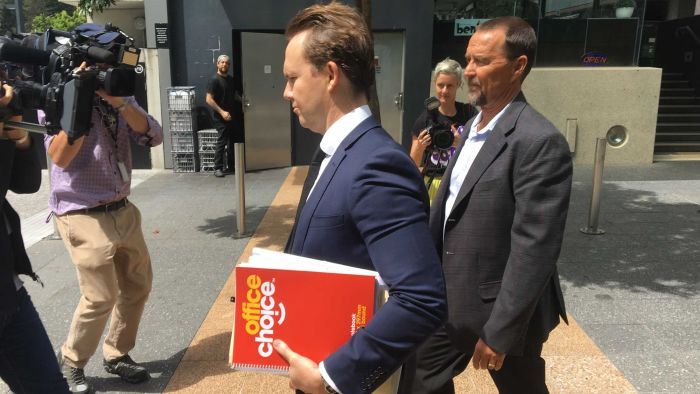 Scott Volkers (right) was committed to stand trial in November 2018. Photo: ABC
