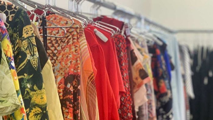 Shopping for vintage clothing is one way to reduce your fashion footprint. Photo: ABC