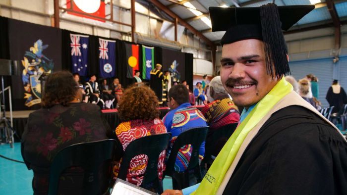 Thumbnail for Woorabinda’s proudest day as First Nations uni graduates come home