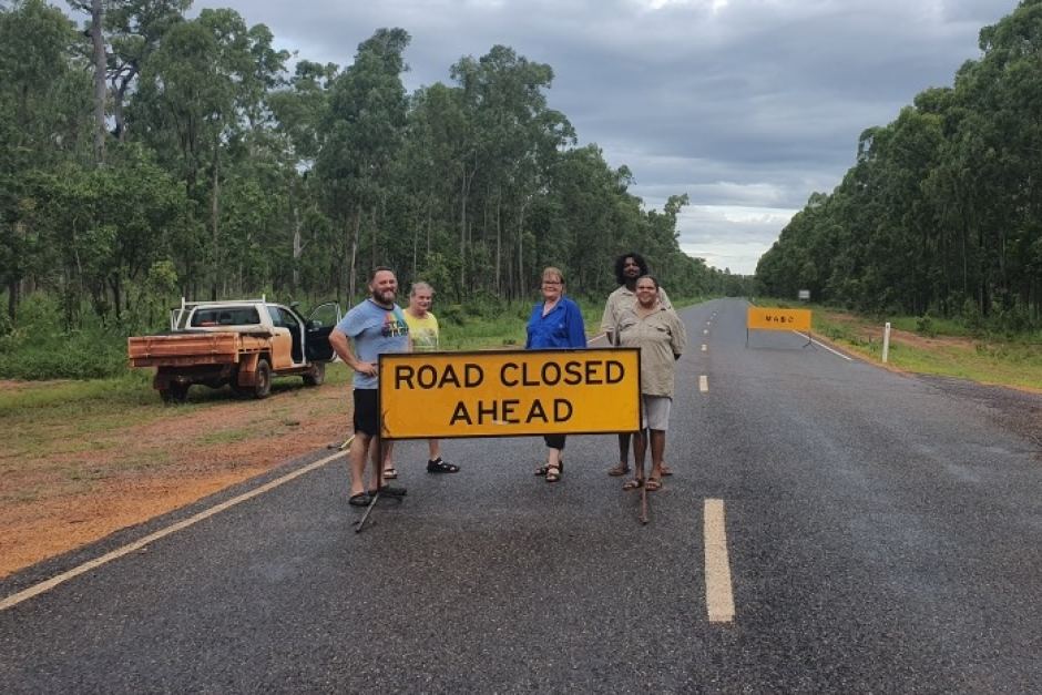 Checkpoints will restrict travel to and from Mapoon for at least 14 days. Photo: Supplied: Facebook