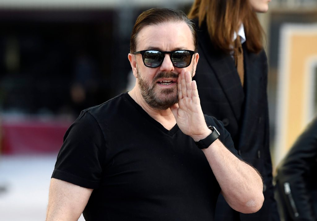 Thumbnail for Don’t want to play the guitar? Ricky Gervais can help you with that
