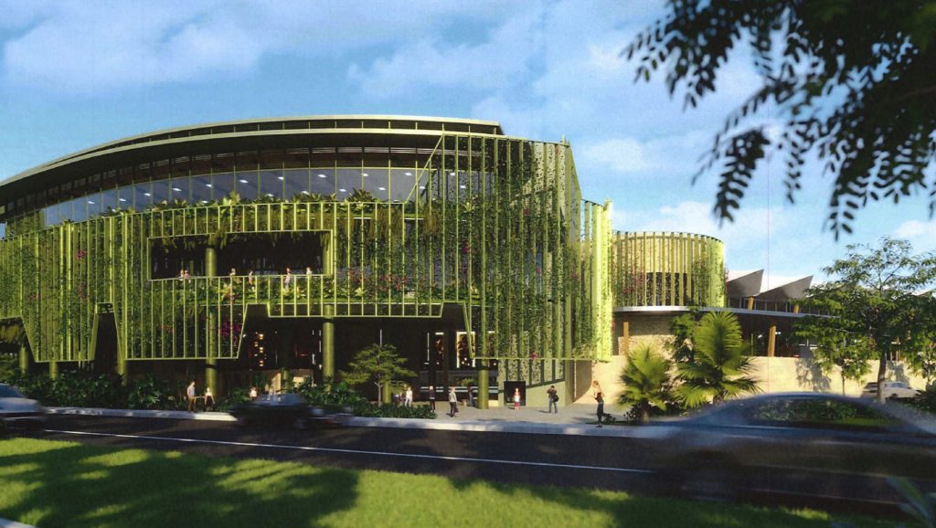 An artist's impression of the planned Cairns Convention Centre upgrade.