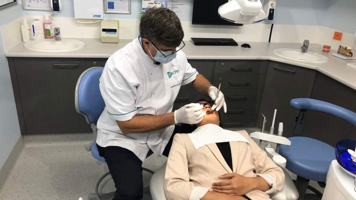 Dental appointments have also been restricted due to social distancing measures. (Photo: ABC)
