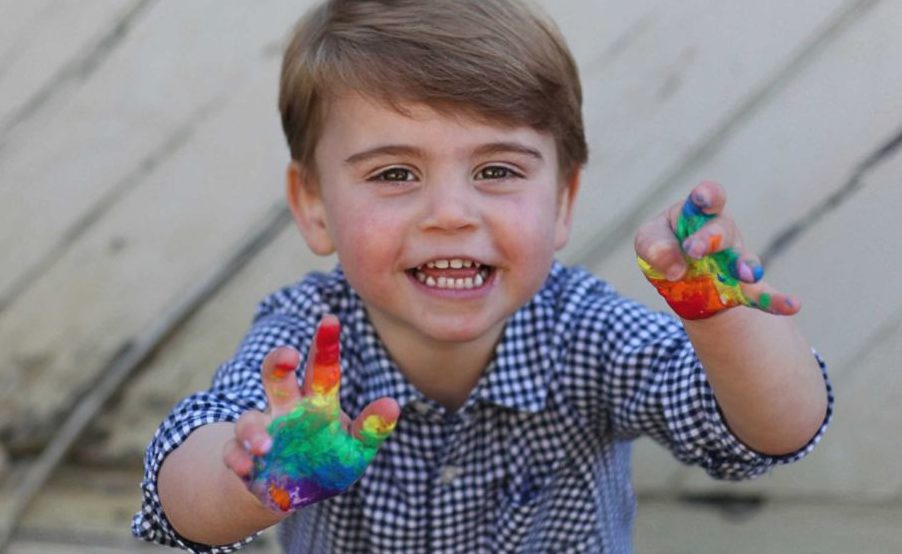 Thumbnail for Littlest royal just turned two, but his ‘rainbow’ brightens up the world