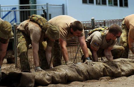 Community volunteers formed a 'Mud Army' to help Queensland recover from the state's devastating floods in 2011.