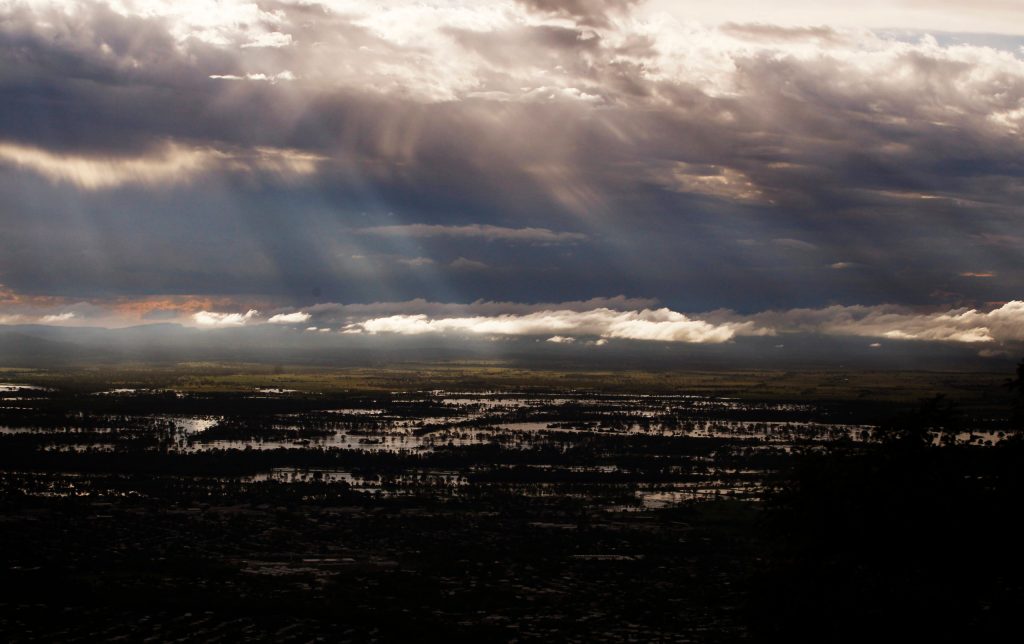 Gloomy skies over the weekend led to a massive drop in solar energy production across Queensland (Photo: REUTERS/Daniel Munoz)