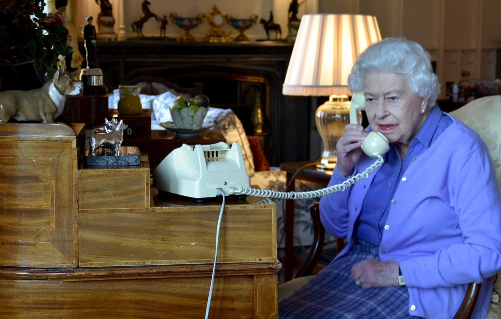 Thumbnail for Queen calls ScoMo for a chat, glad to hear the horses are still running