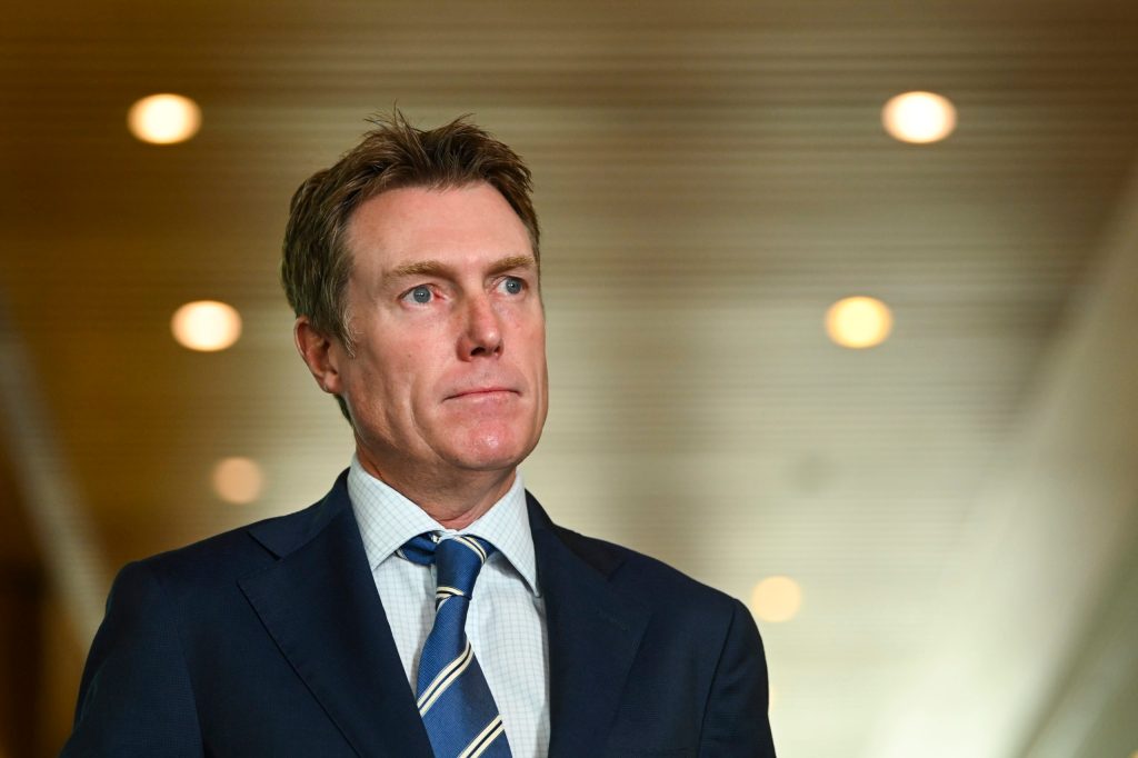 New Science Minister Christian Porter. (Photo: AAP Image/Lukas Coch) 