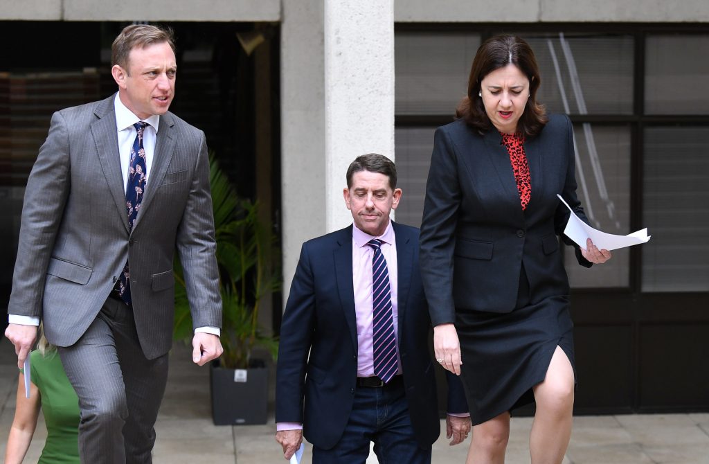 Thumbnail for Is Palaszczuk in danger of keeping everyone safe except herself?