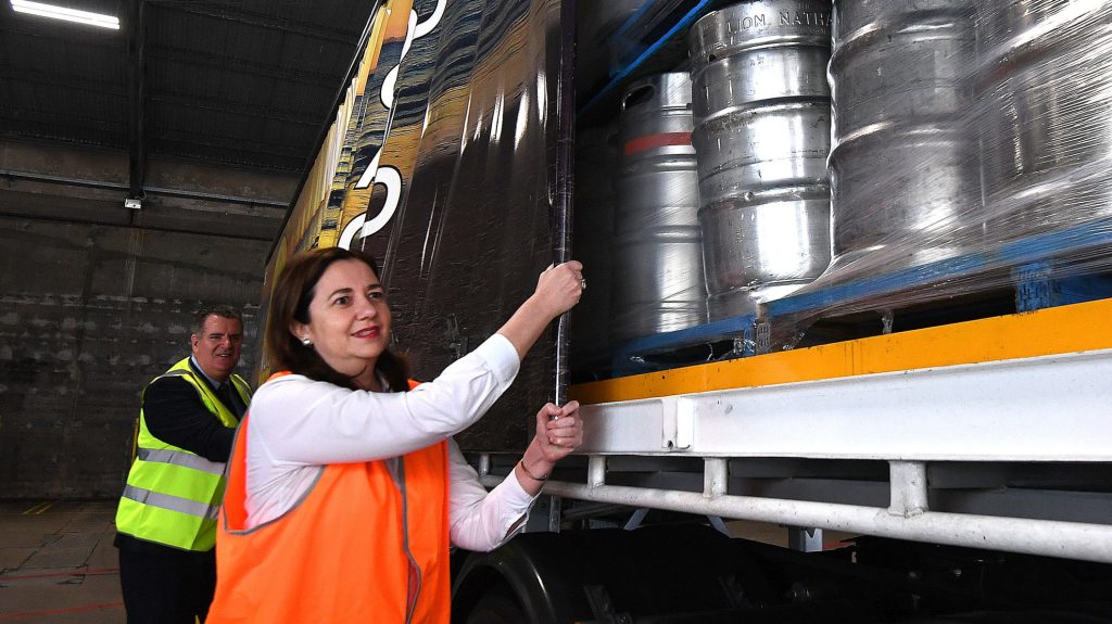 Thumbnail for Premier passes the pub test as trucks roll out to end bush beer drought