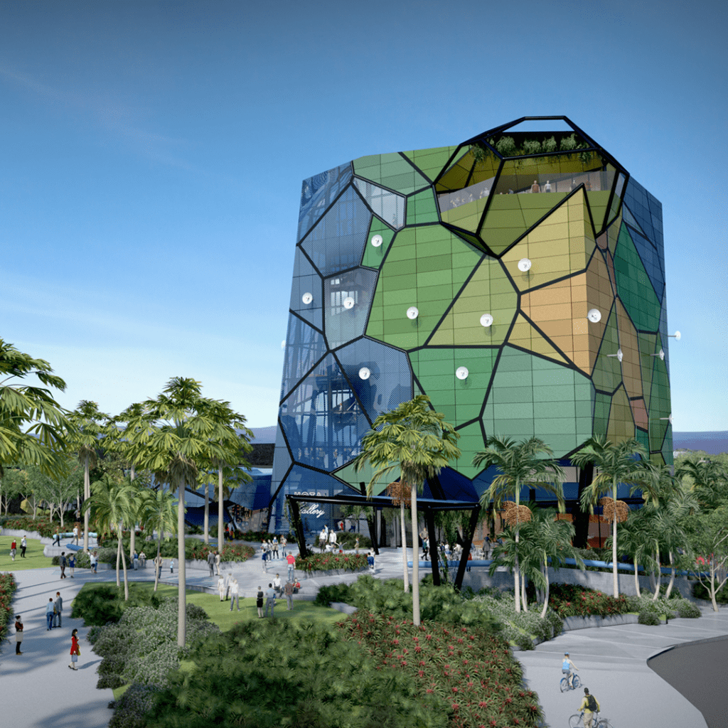 Gold Coast's new HOTA gallery is racing ahead. (Photo: supplied)