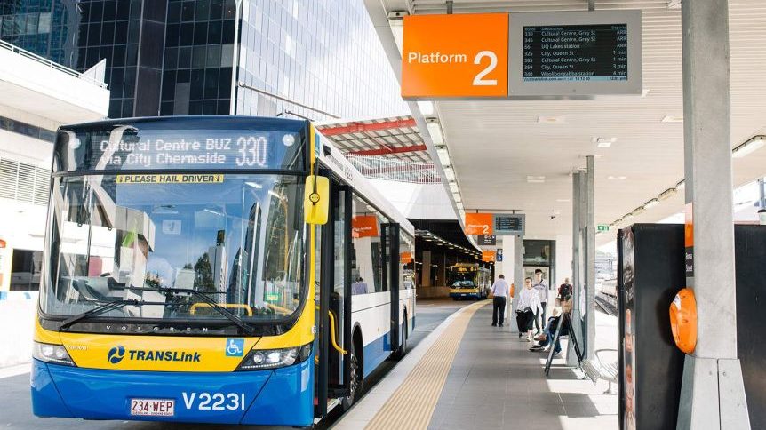The state government has unveiled to help fund the manufacture of 200 new buses in Queensland (file image).