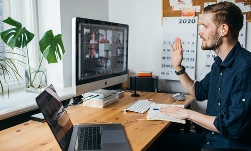 Video meetings take up a lot of cognitive resources, often leaving us feeling frustrated and drained. www.shutterstock.com