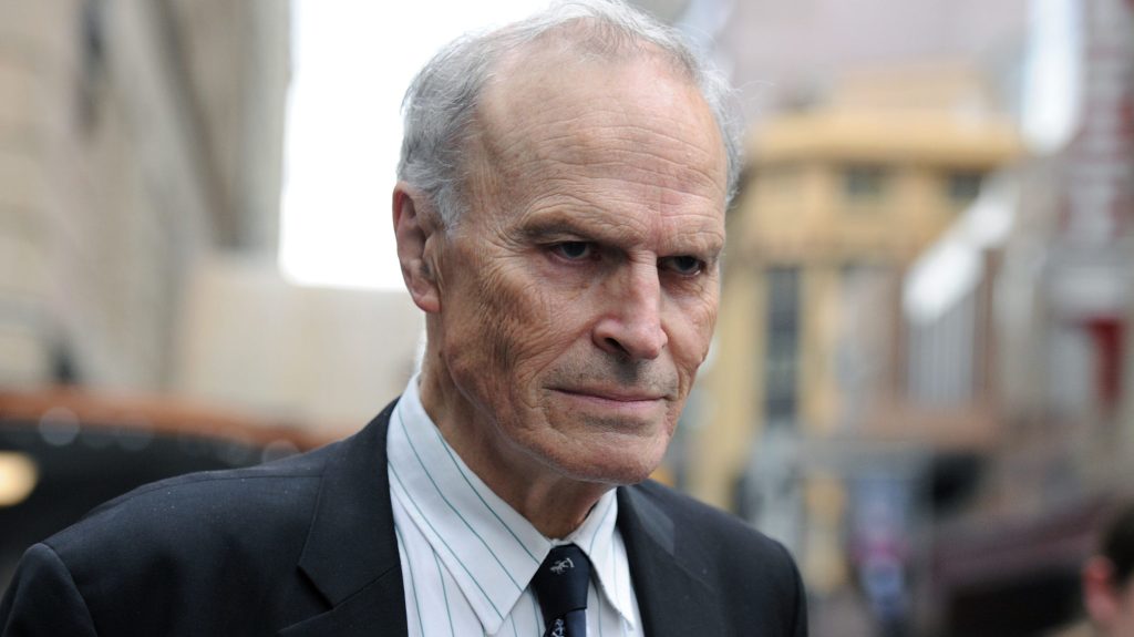 Commissioner Dyson Heydon is facing sexual harassment allegations. (Photo: AAP Image/Joel Carrett) 