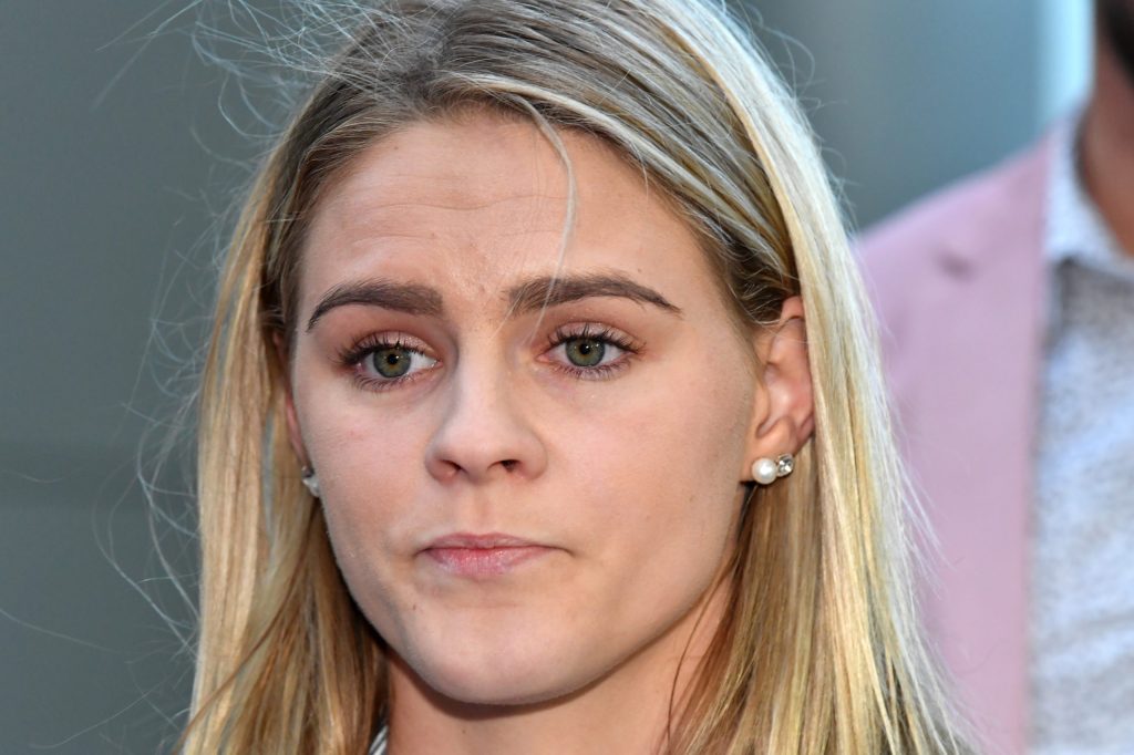 Thumbnail for Swimmer Shayna makes plea to ‘keep fighting for what’s right’