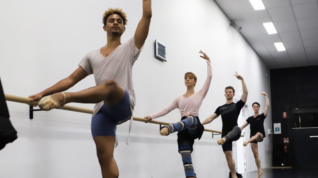 Thumbnail for Queensland Ballet dancers are back in the studio