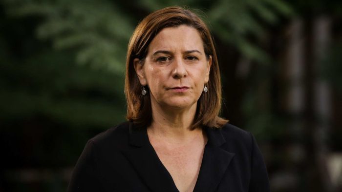 Opposition Leader Deb Frecklington. (Photo: ABC)