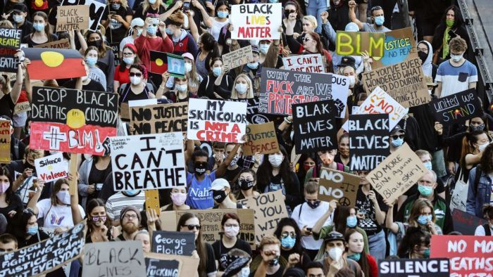 Thumbnail for PM wants protest arrests after marcher’s positive test from weekend rally