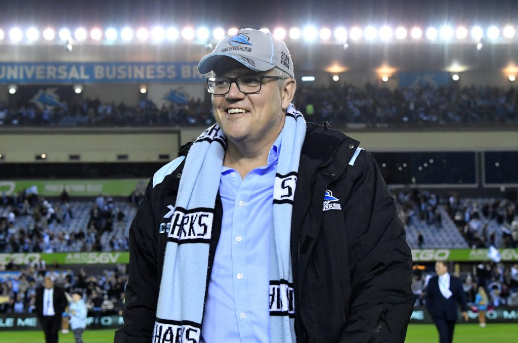 Prime Minister Scott Morrison has manintained a clear lead as preferred prime minister in the latest Newspoll. (Photo: AAP Image/Joel Carrett) 