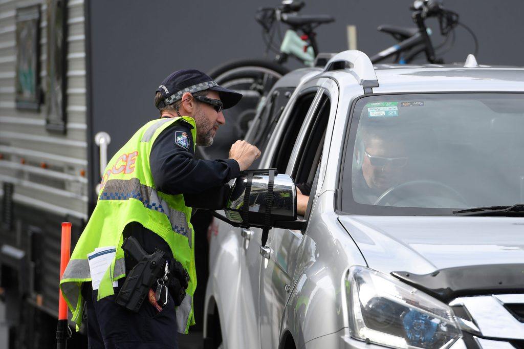 Thumbnail for Coast concerns: Truckie infectious for five days; family boasts of illegal Melbourne visit