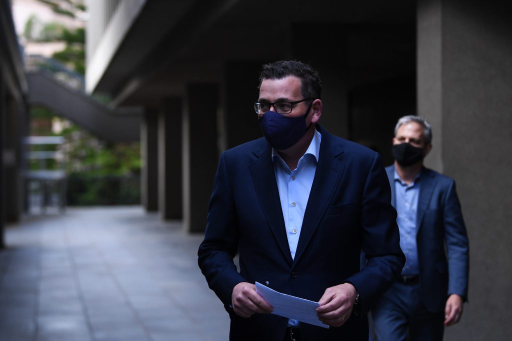Victorian Premier Daniel Andrews. (Photo: AAP Image/James Ross) 