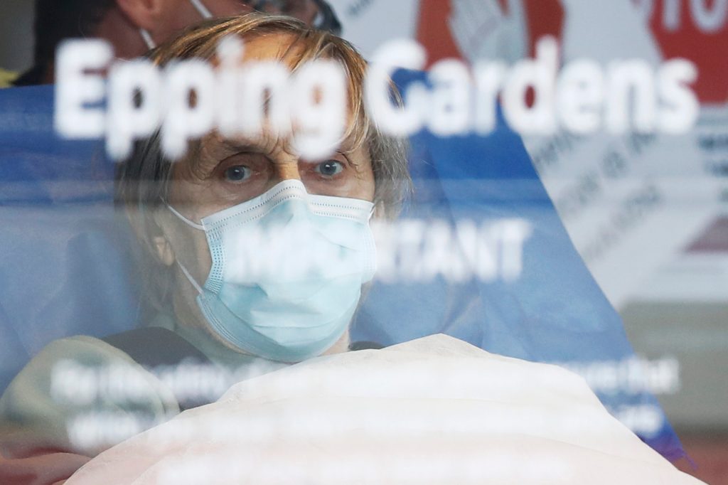 After outbreaks at aged care facilities early in the pandemic, authorities were quick to place them in lockdown. It is unclear when vaccinations will be enough protection. (AAP Image/Daniel Pockett) 