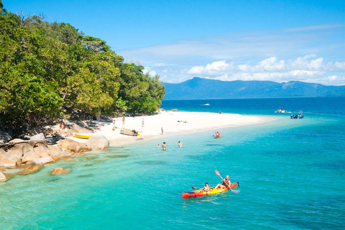Fitzroy Island, scene of the shark attack (Pic: fitzroyisland.com)