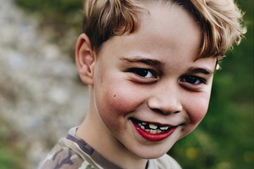 Thumbnail for Mind the gap: Prince George flashes a gappy grin to mark his seventh birthday