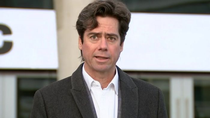 AFL boss Gillon McLachlan. (Photo: ABC)