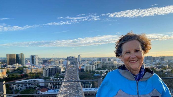 Julie Hornibrook's grandfather helped build the Story Bridge 80 years ago. Photo: ABC