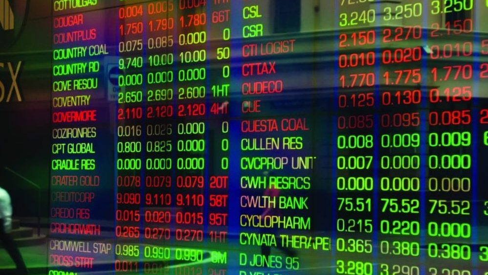 Thumbnail for Australian shares surge as dollar goes on a roller coaster ride