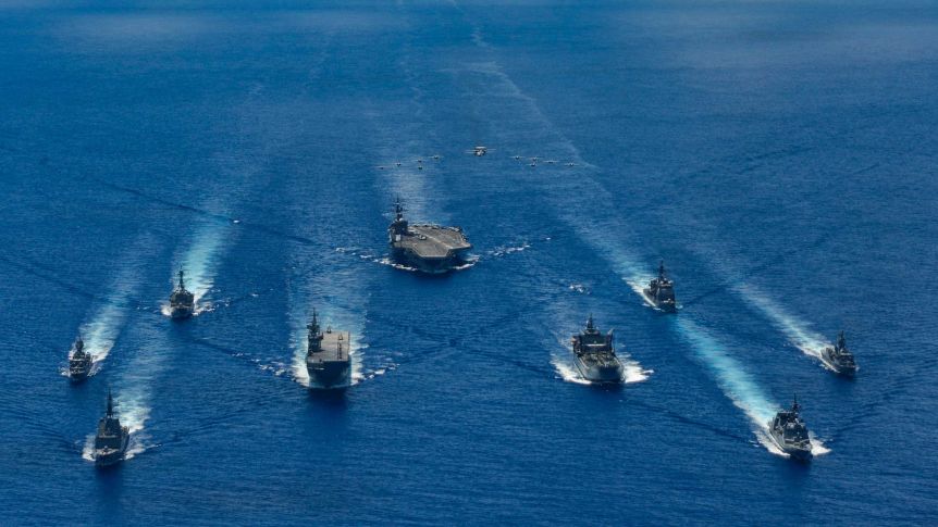 Thumbnail for Australia to join US military exercises as China tensions grow