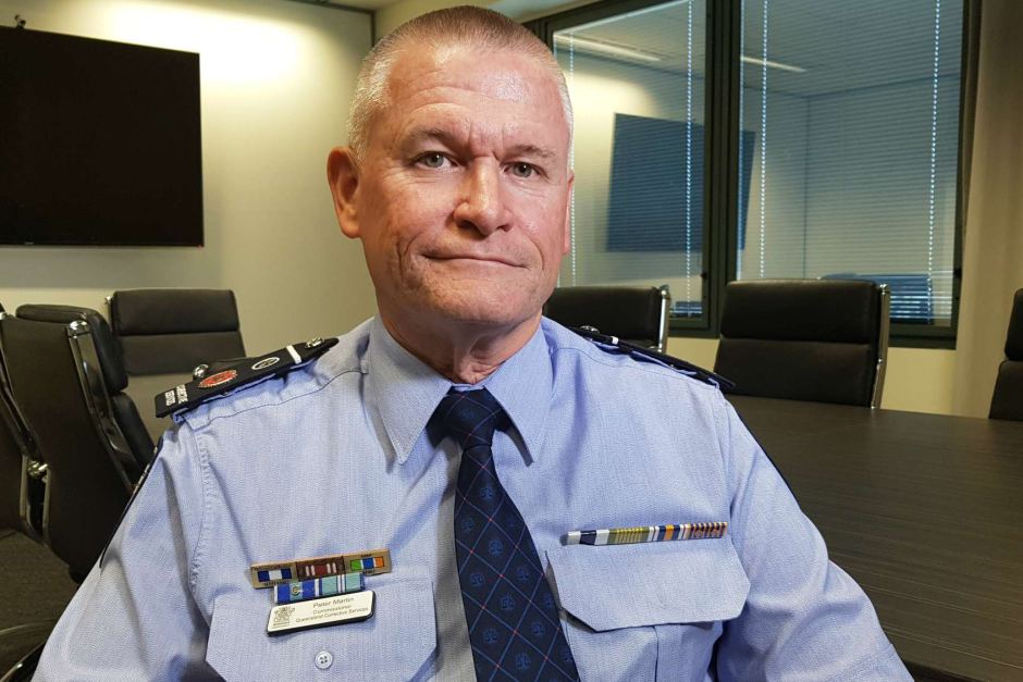 Corrective Services Commissioner Peter Martin. (Photo: ABC image)