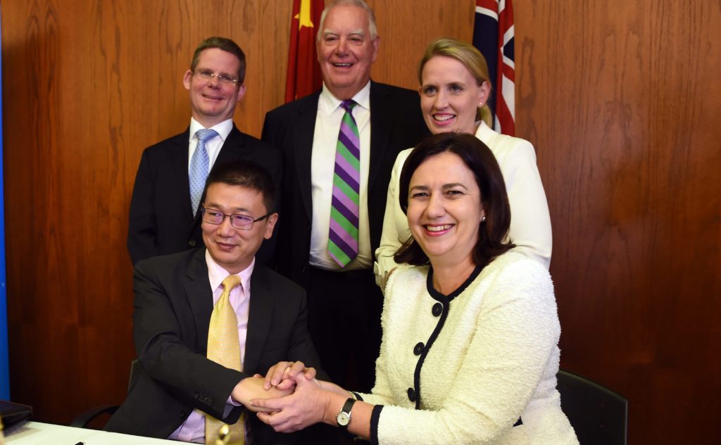 An airline deal between Queensland and China would come under the scrutiny of the new federal laws. (AAP Image/Dan Peled)