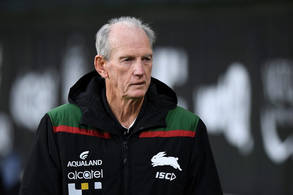  Wayne Bennett has rejoined South Sydney on a three-year deal. (Photo: AAP Image/Joel Carrett) 