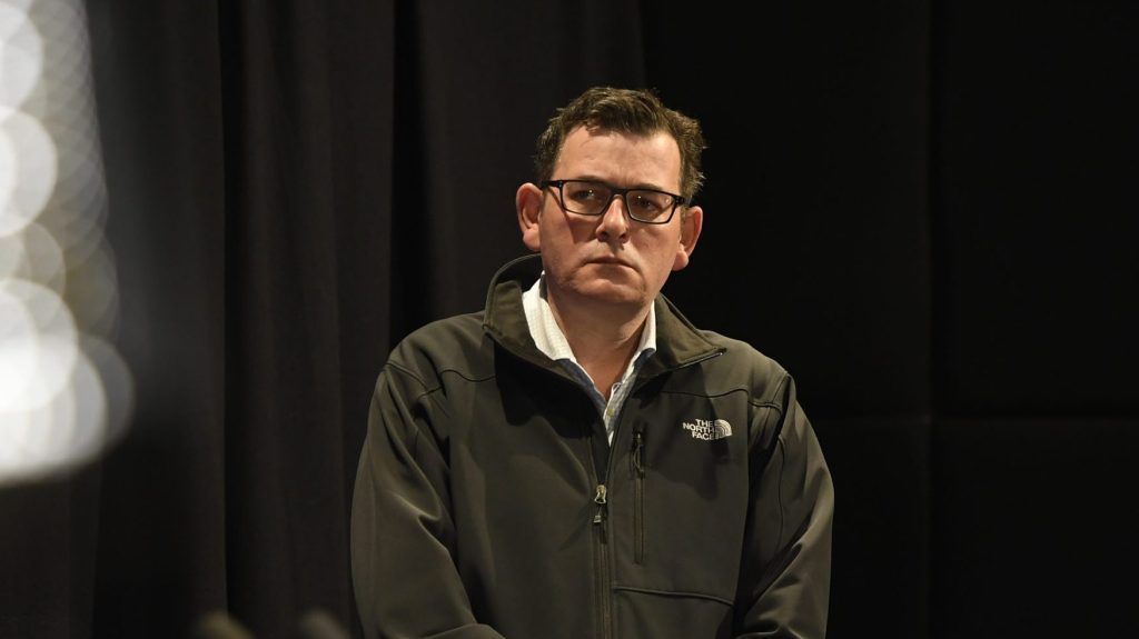 Victorian Premier Daniel Andrews. (Photo: AAP Image/Erik Anderson) 