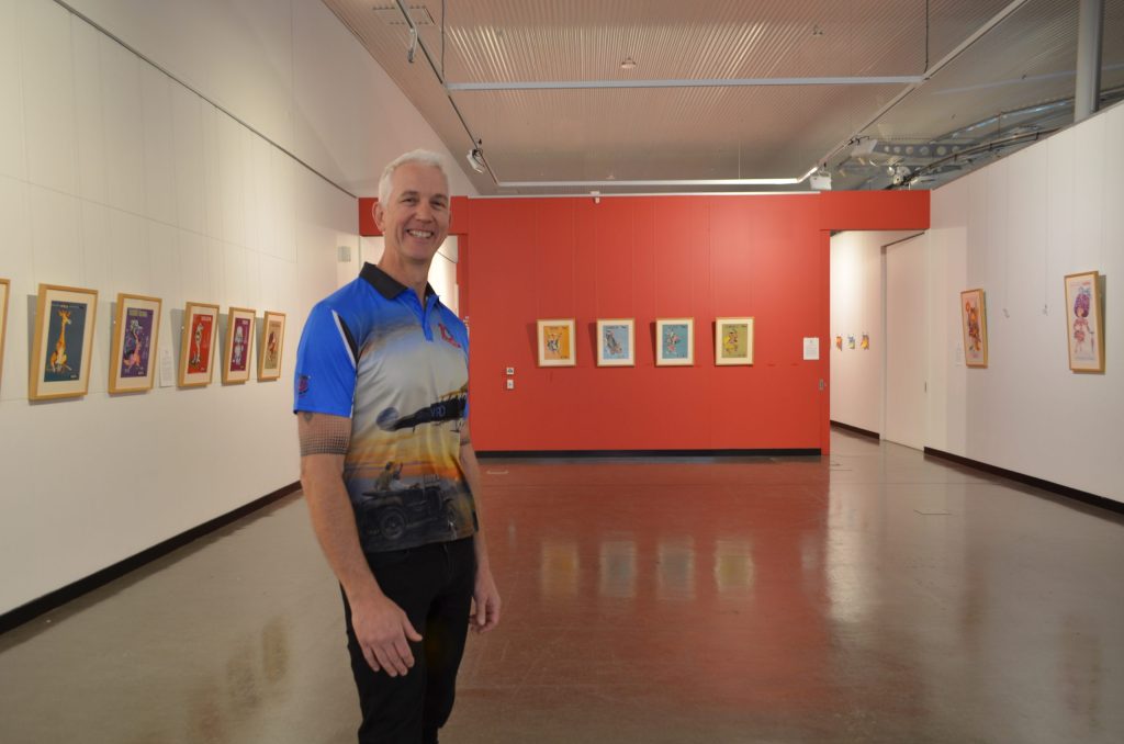 A smiling Tony Martin is hopeful of better days to come for Qantas Founders Museum in Longreach. (Photo: Supplied)