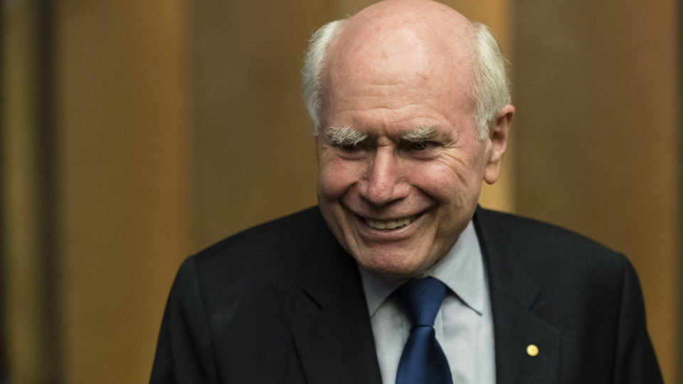 Former prime minister John Howard. (Photo: ABC Photo)