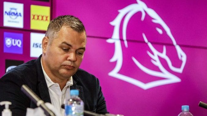 Anthony Seibold says the abuse he received online as Brisbane Broncos coach was 'just disgusting'. (Photo: ABC)