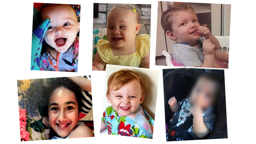 These children were all known to Queensland's child safety department before their tragic deaths.(Supplied)